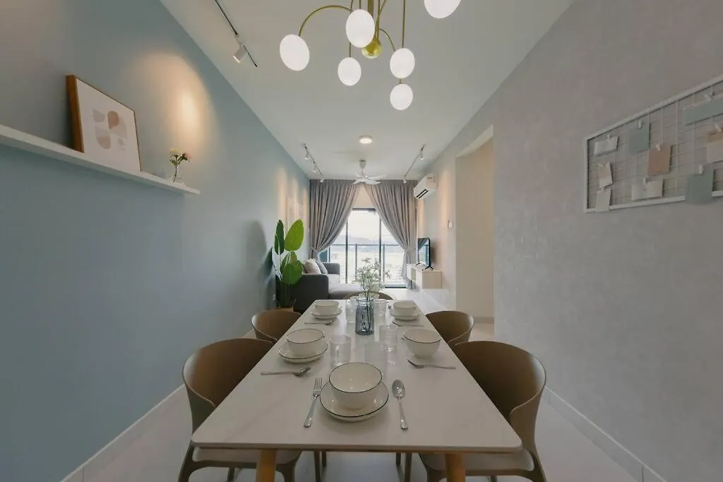 アパート Majestic Maxim Oceanic Cottage 3Br Mrt 夜市中文房东 クアラルンプール